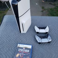 Can Be Play Online Clean PSN 2024 2nd edition Playstation 5 Slim Not 2023 Fat PS5 . Come with 2 Games & 2 Controller $500! No Games $460! Just 1 Contr