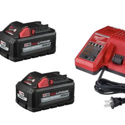 Milwaukee Starter Kit 2 6.0 Battery And Charger 