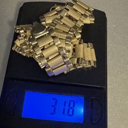 Rolex Chain 16mm 22 Inches 14k Real Gold 