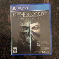 PS4 Game Dishonored 2