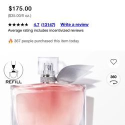 La Vie Est Belle - 5 Oz. New. No Box