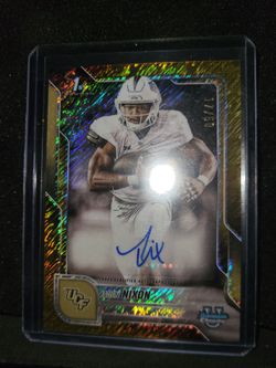Jaden nixon gold shimmer auto /50