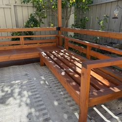 Outdoor Patio Set + Pergola