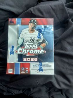 Topps Chrome 2026 Baseball Card Sets (x2)