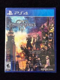 Playstation 4 PS4 Disney Kingdom Hearts III 3 NIB BRAND NEW (Newly Released) POST NINTENDO ERA