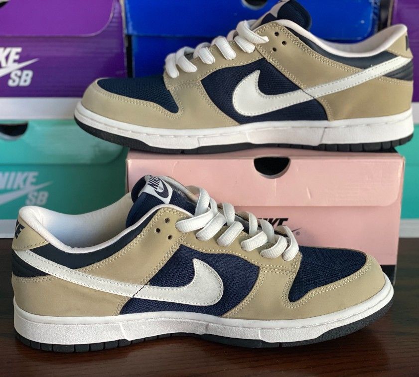 Rare OG Nike Dunk Low Pro light stone white obsidian 624044-117