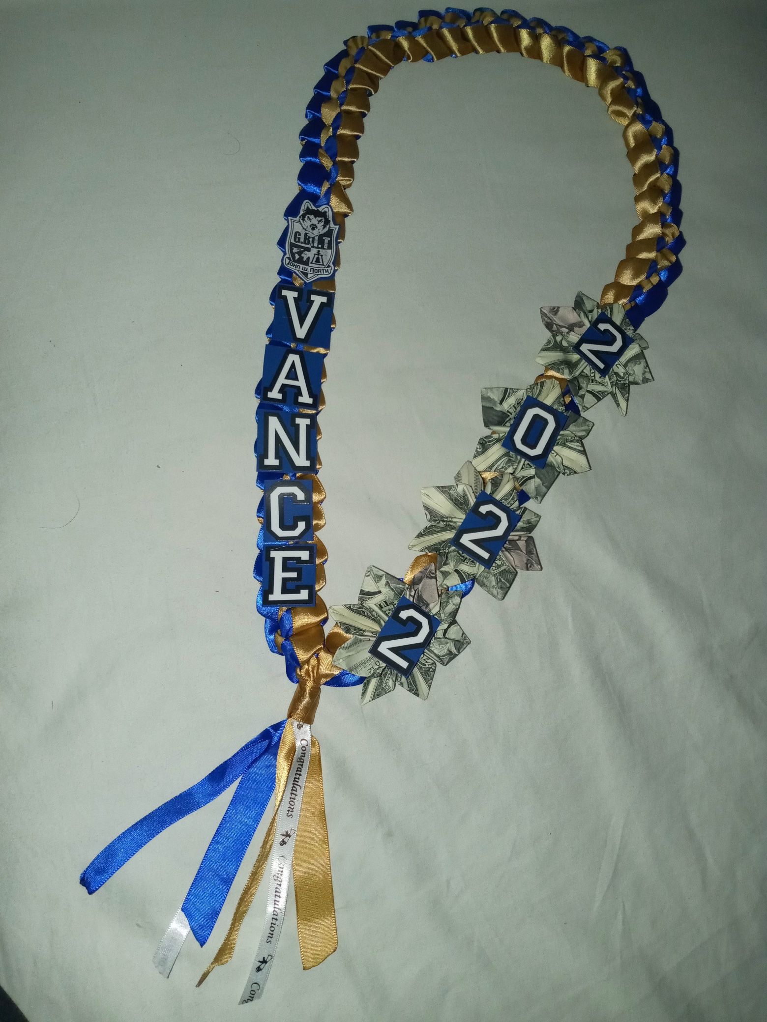 Custom Made Graduation Lei
