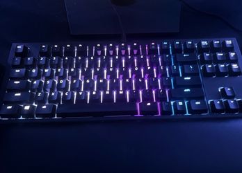 Razor Keyboard Yellow Switches Tournament Edition Chroma V2