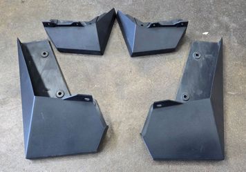 Cybertruck oem mud flaps