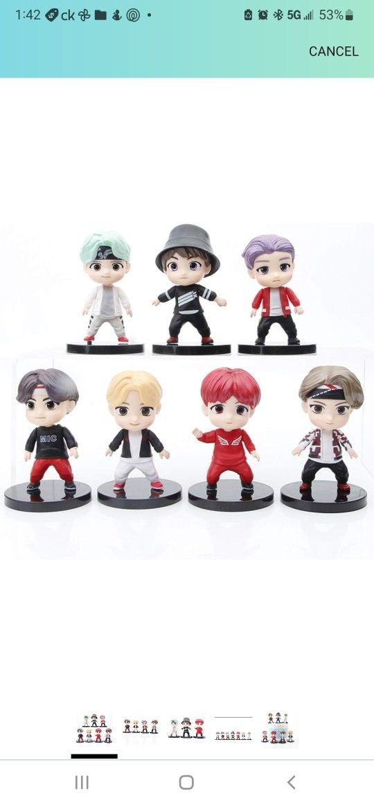 BTS Cake Topper