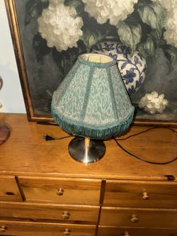 Antique Green Small Lamp