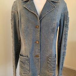 WOMANS JEAN JACKET 