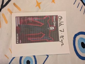 Scream Halloween costume.