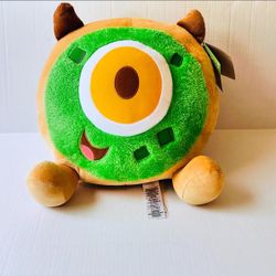 Disney Munchlings Mike Wazowski Avocado Breakfast Bagel Plush
