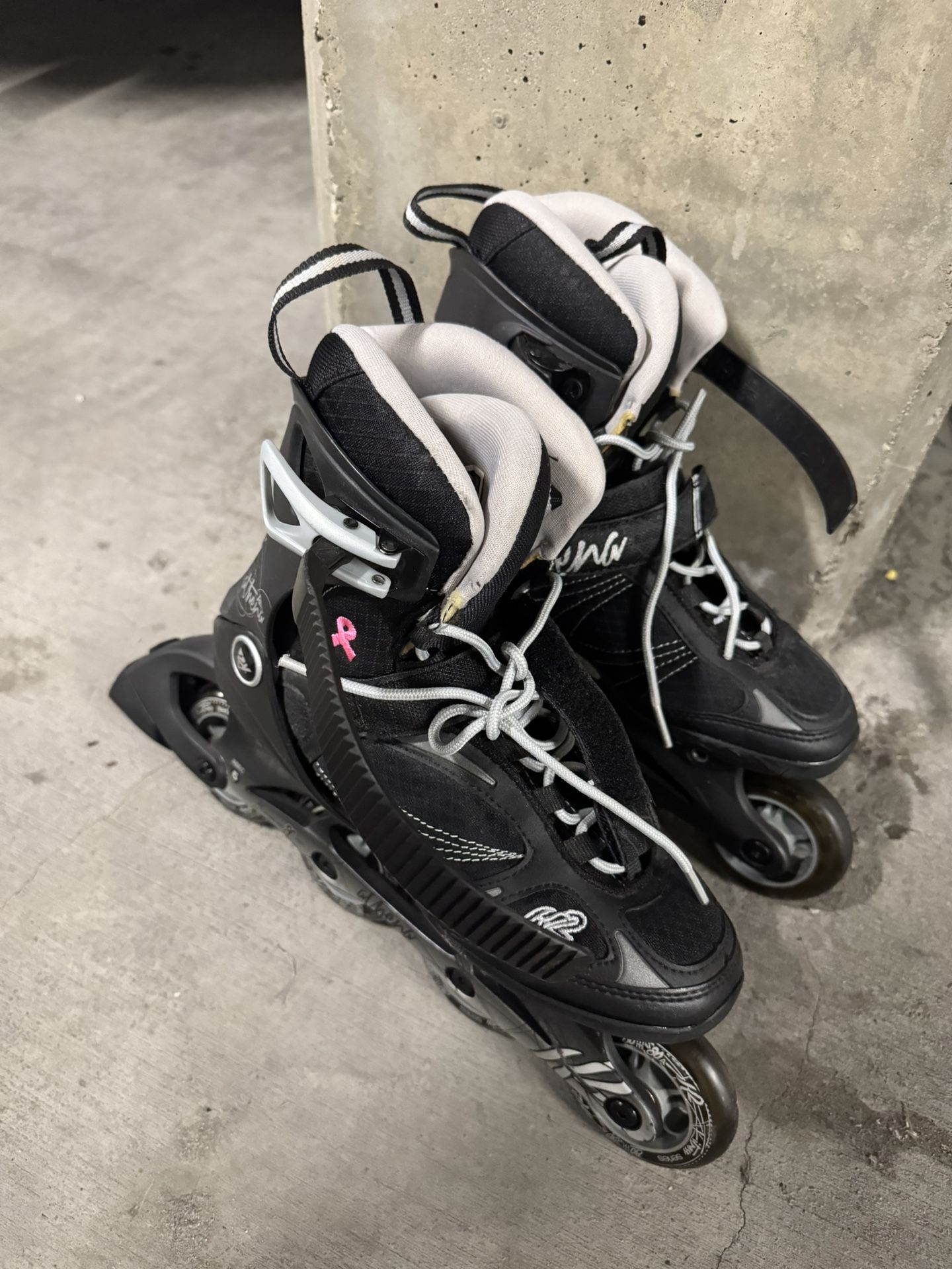 K2 Athena Inline Skates Womens Sz 8 Roller Blades