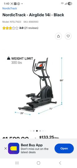 NordicTrack Airglide 14i