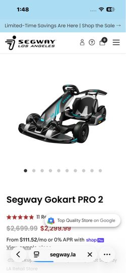 Ninbot go cart