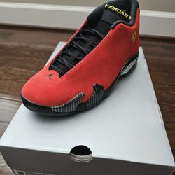 Jordan Retro 14 FERRARI Size 10.5 New
