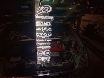 L.e.d Custom hood props