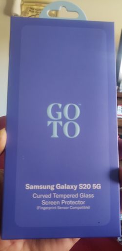 Samsung Galaxy S20 5G Curved Tempered Glass