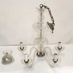 Vintage Crystal Chandelier