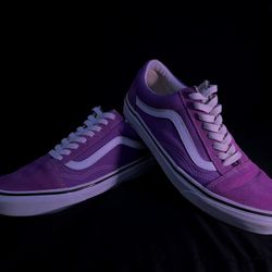 Vans Old School Purple Size 8.5 Men