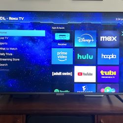 TCL QLED 4K TV, 55 Inch