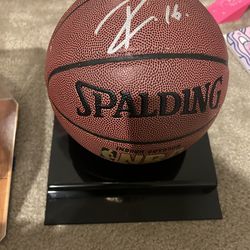 Pau gasol signed basketball