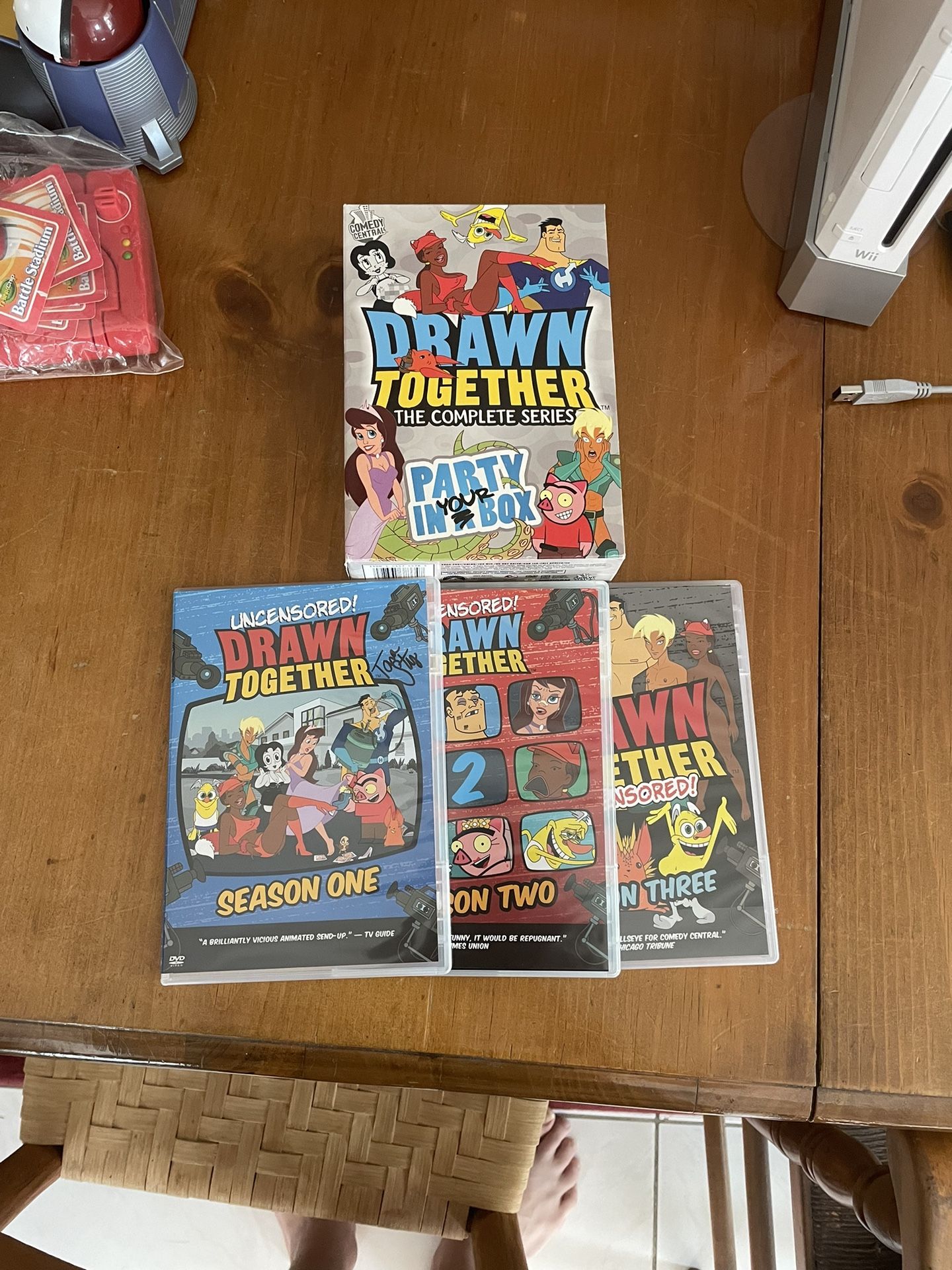 Autographed!- Comedy Central’s Drawn Together Complete Series