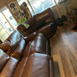 Leather Couches 