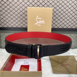 Christian Louboutin Men’s Belt With Box 2026 New 