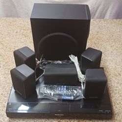 Panasonic DVD Player With Surround Sound 5.1