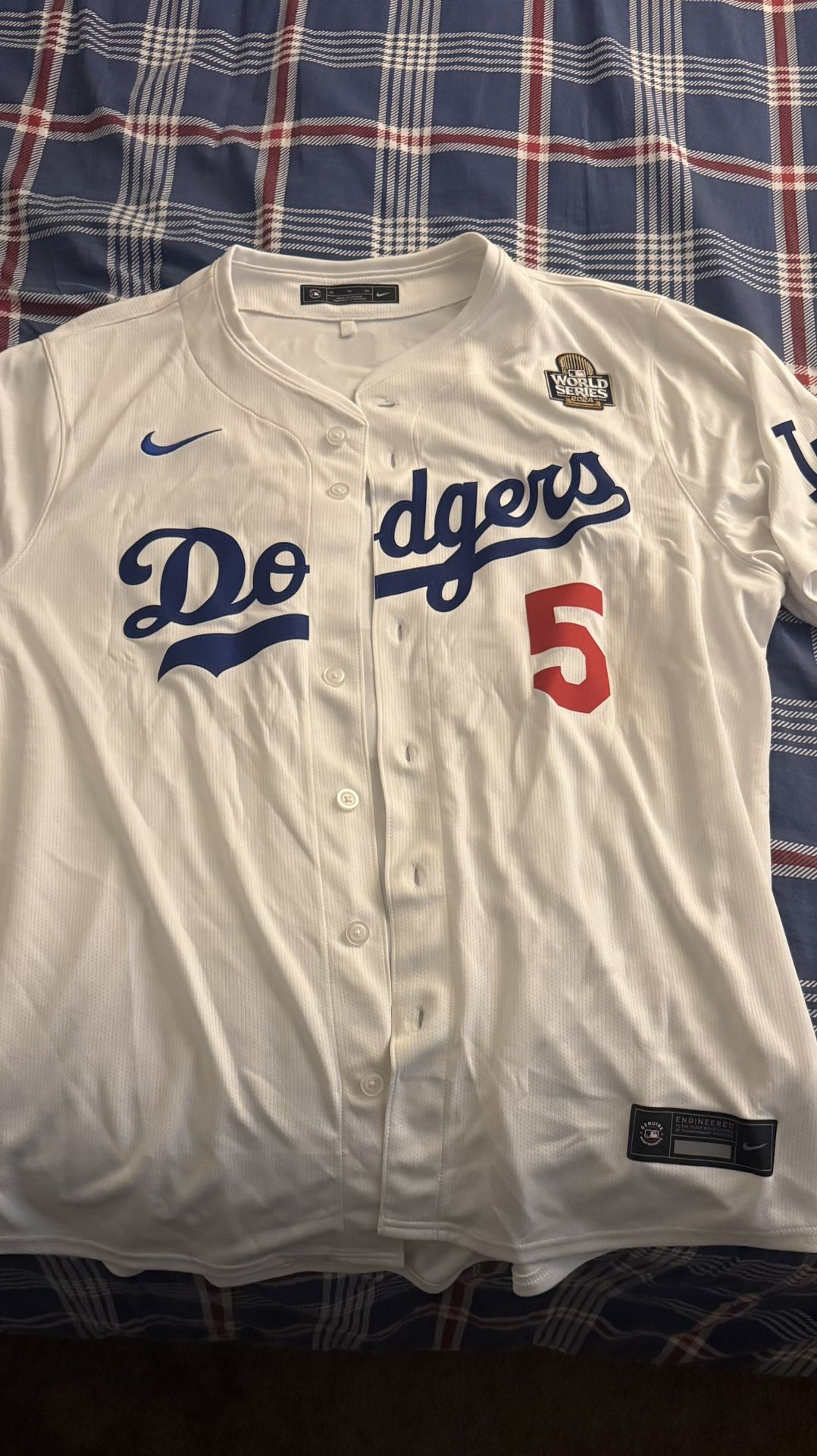 Authentic World series (2024) XL Freddy freeman jersey (NEW)