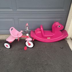 Kids Bike & Rocking Horse
