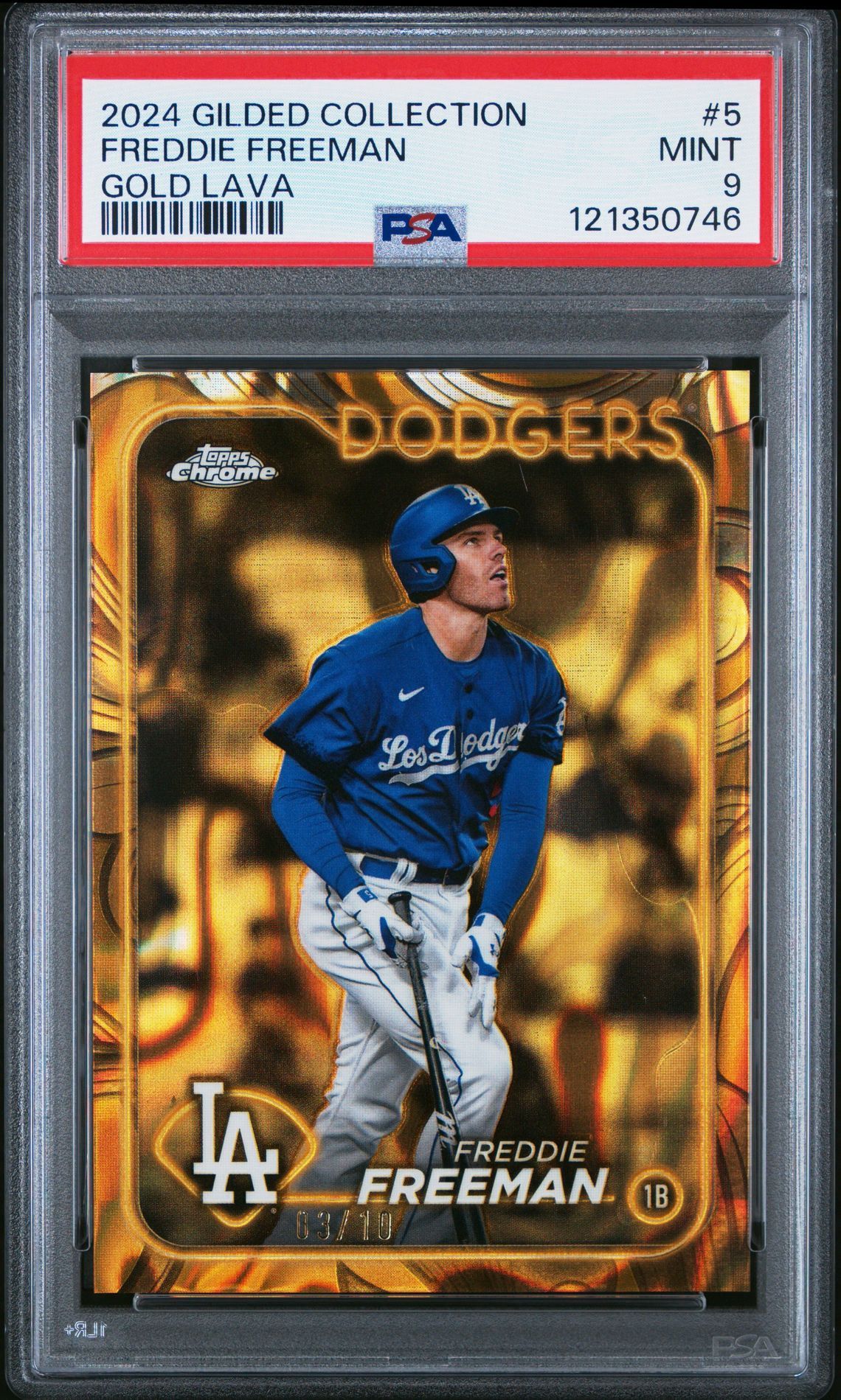 2024 Topps Gilded Freddie Freeman /10