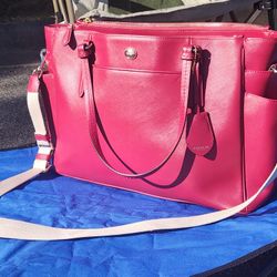 Coach Diaper Tote Multi Pocket Bag Like New 