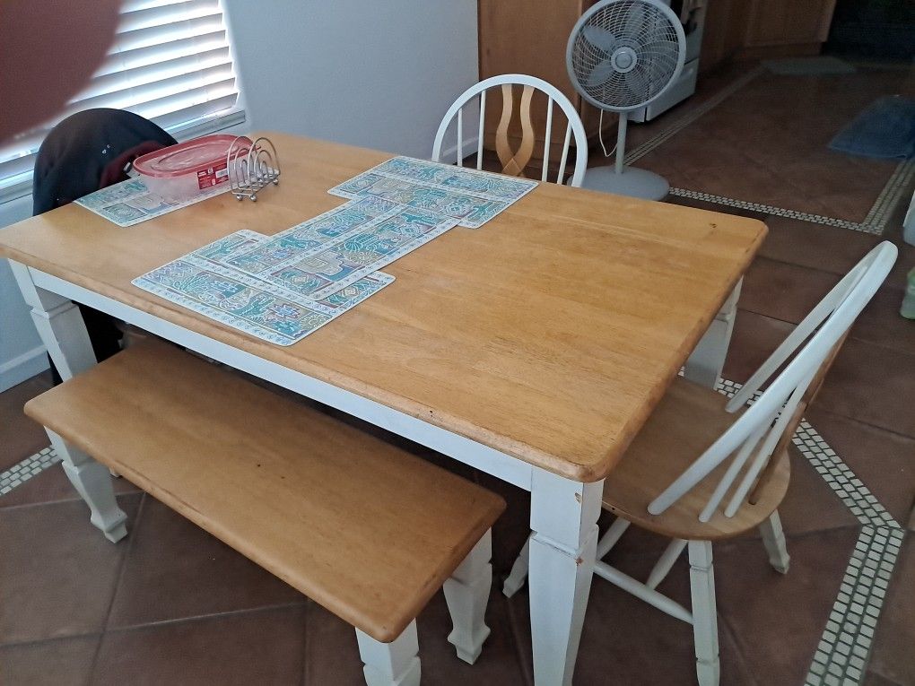End Tables And Dining Table