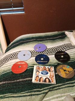 5 dvds movies and 1 music cd for free