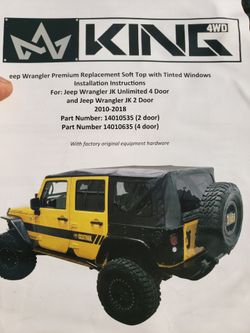 New soft Top