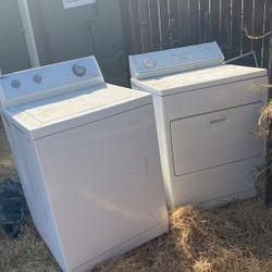 Amana Dryer (washer On The Left Has Been Sold)