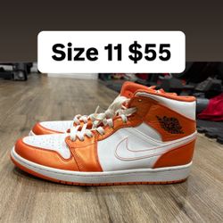 Jordan 1s Size 11 Orange 