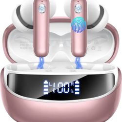 Wireless Earbuds HiFi Stereo Deep Bass, in Ear Earbuds IP7 Waterproof Bluetooth