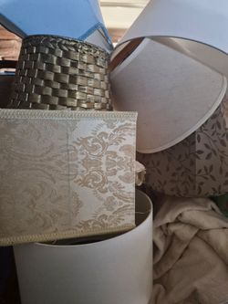 Total of 8 lamp shade all 8x $10