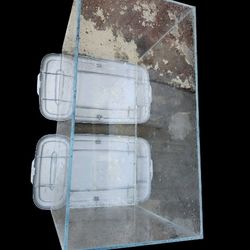 Rimless Fish Tank 18"x9.5"x12" (LxWxH)