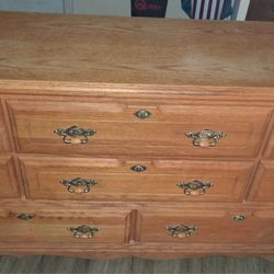 Dresser, Mirror And Night Stands 