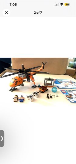 Lego Artic Rescue Helicopter!