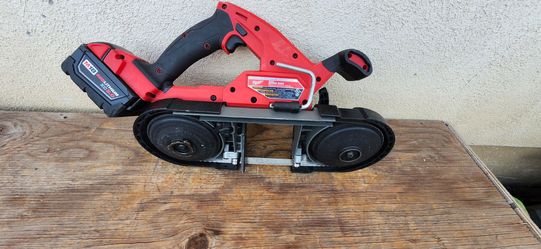 Milwaukee bandsaw m18 fuel tool battery 5ah