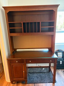 Computer Desk Sold Wood Thomasville