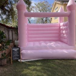 Pink Bounce house 