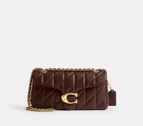 Coach Tabby Quilted Leather Shoulder Bag